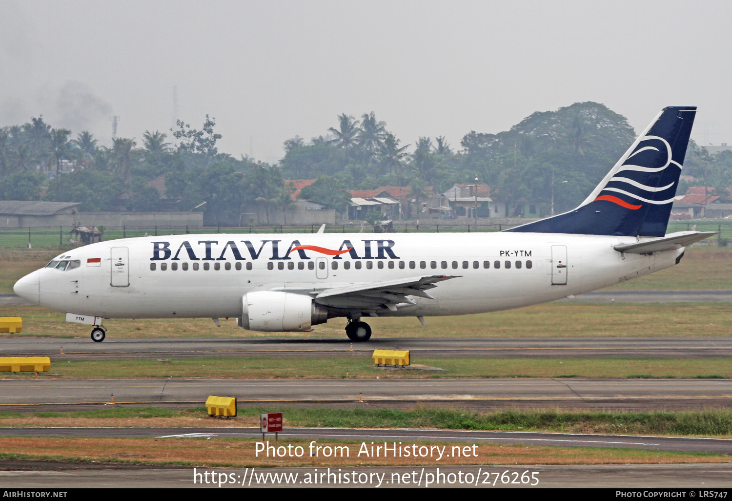 Aircraft Photo of PK-YTM | Boeing 737-3B7 | Batavia Air | AirHistory.net #276265