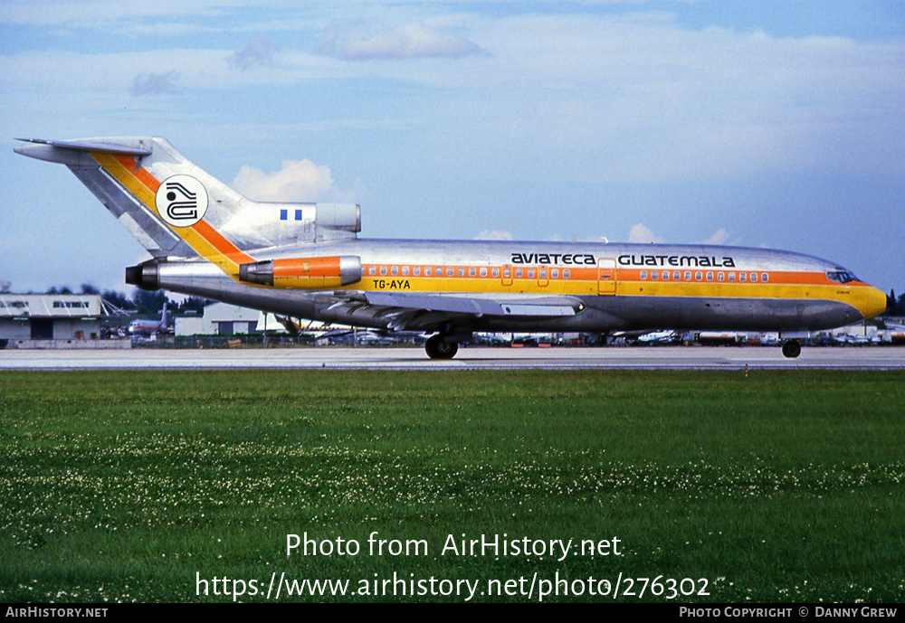 Aircraft Photo of TG-AYA | Boeing 727-173C | Aviateca | AirHistory.net #276302