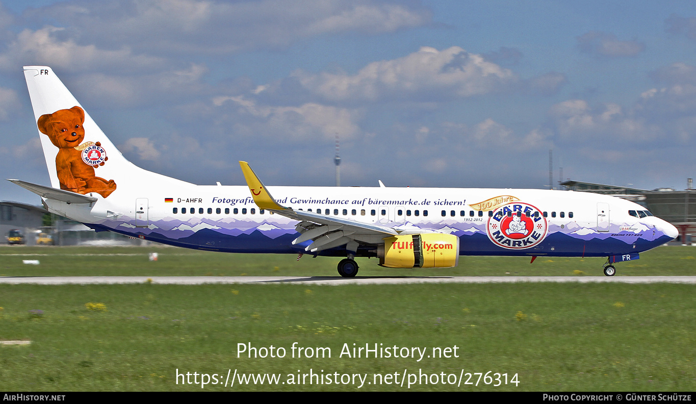 Aircraft Photo of D-AHFR | Boeing 737-8K5 | TUIfly | AirHistory.net #276314