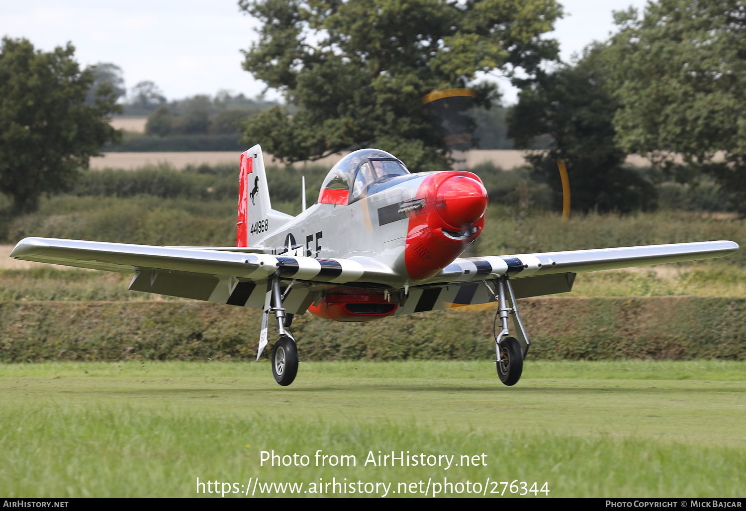 Aircraft Photo of G-FION / 441968 | Titan T-51 Mustang | USA - Air Force | AirHistory.net #276344