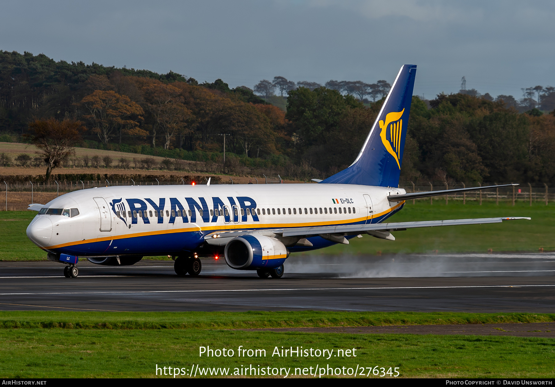 Aircraft Photo of EI-DLC | Boeing 737-8AS | Ryanair | AirHistory.net #276345