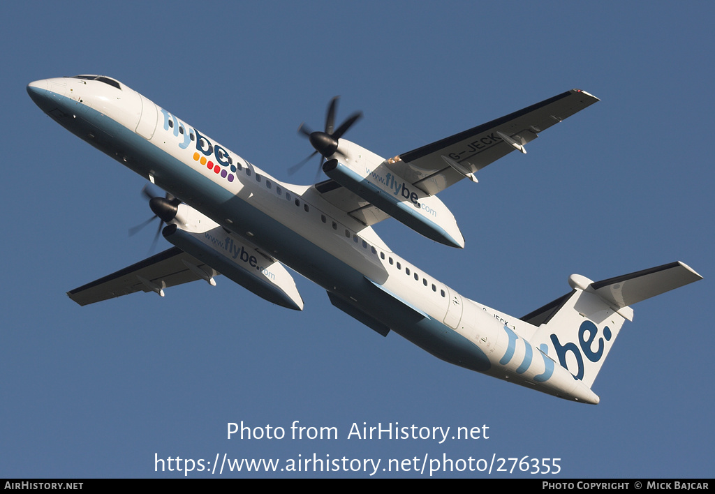 Aircraft Photo of G-JECK | Bombardier DHC-8-402 Dash 8 | Flybe | AirHistory.net #276355