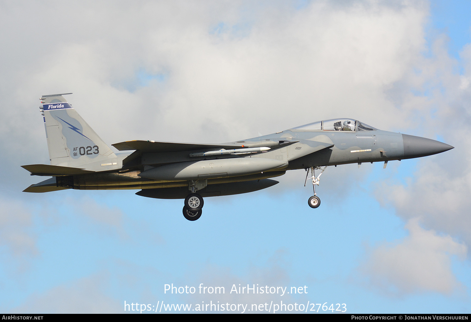 Aircraft Photo of 81-0023 / AF81-023 | McDonnell Douglas F-15C Eagle | USA - Air Force | AirHistory.net #276423