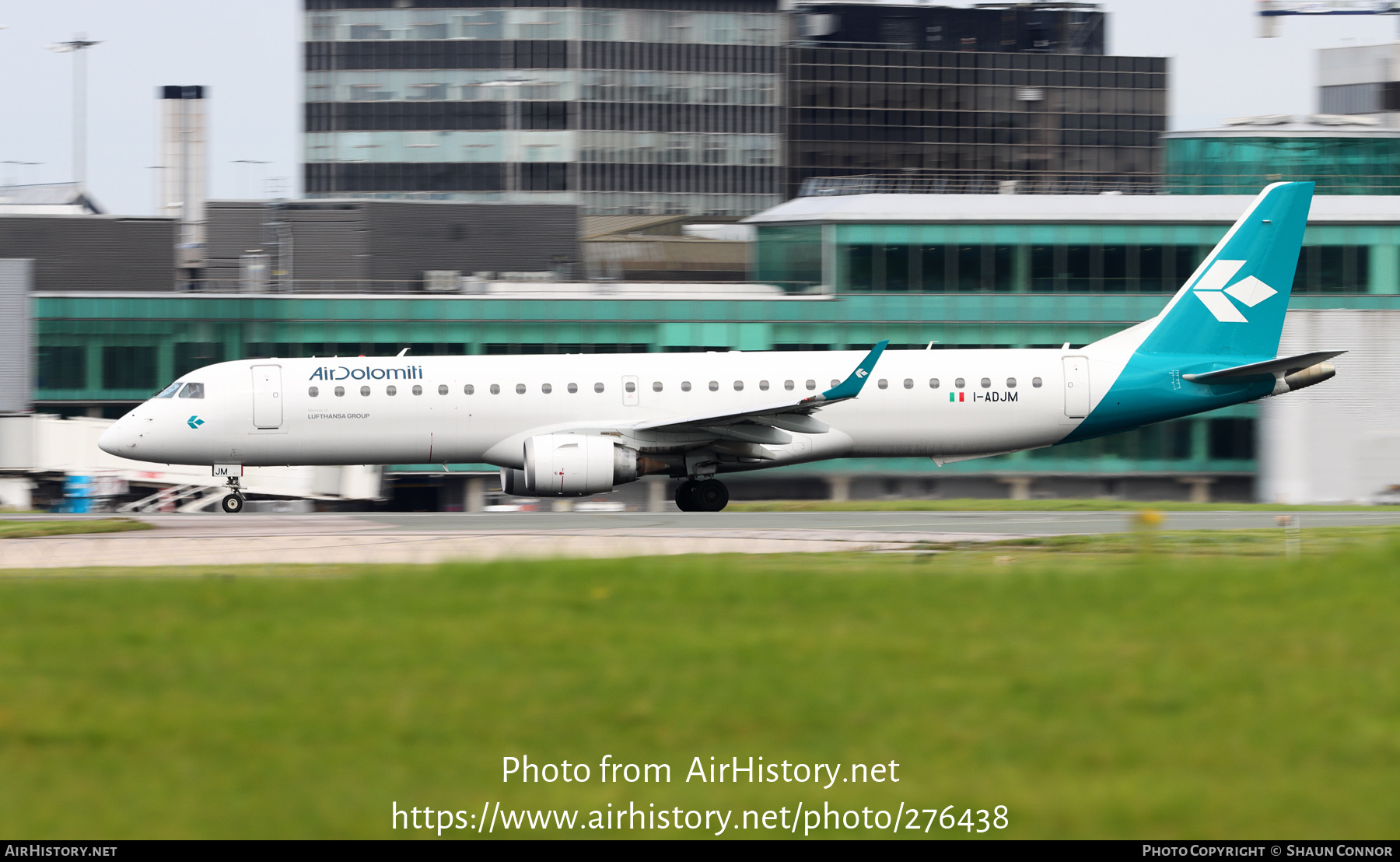 Aircraft Photo of I-ADJM | Embraer 195LR (ERJ-190-200LR) | Air Dolomiti | AirHistory.net #276438