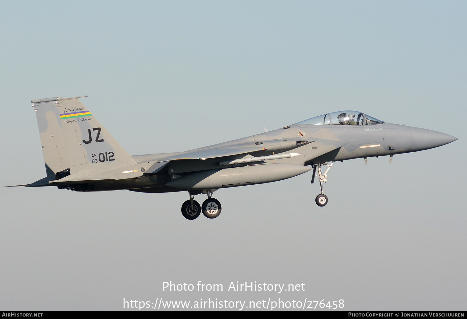 Aircraft Photo of 83-0012 / AF83-012 | McDonnell Douglas F-15C Eagle | USA - Air Force | AirHistory.net #276458