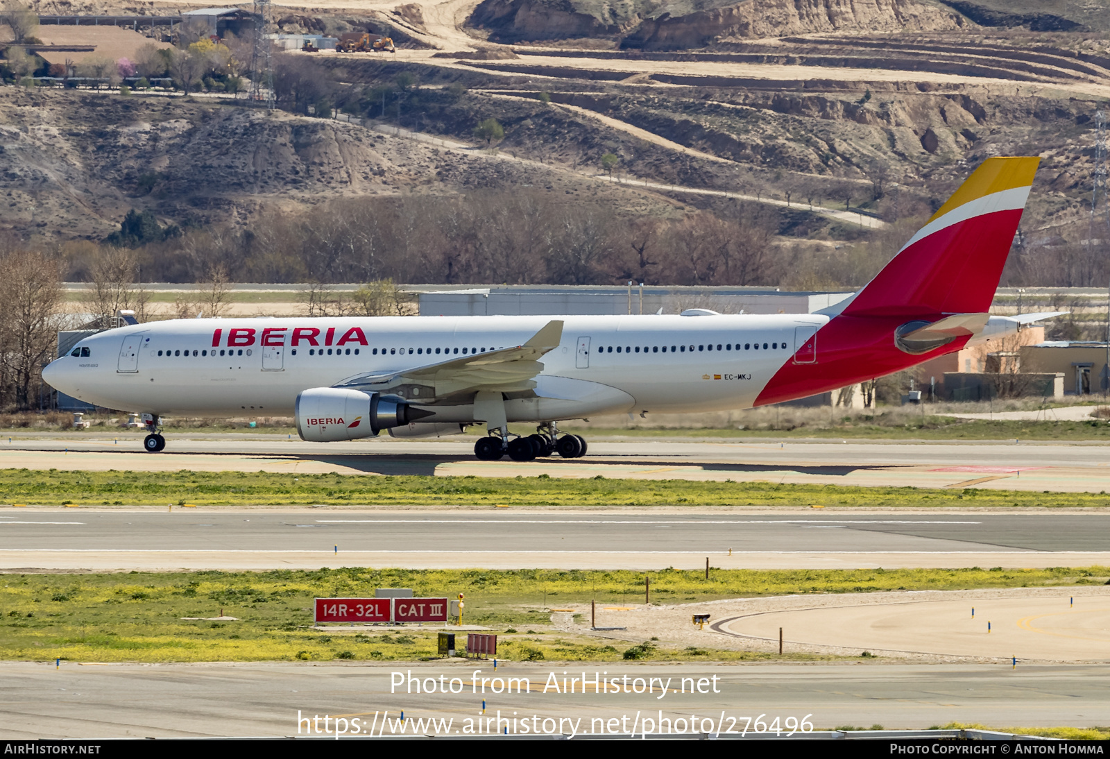 Aircraft Photo of EC-MKJ | Airbus A330-202 | Iberia | AirHistory.net #276496