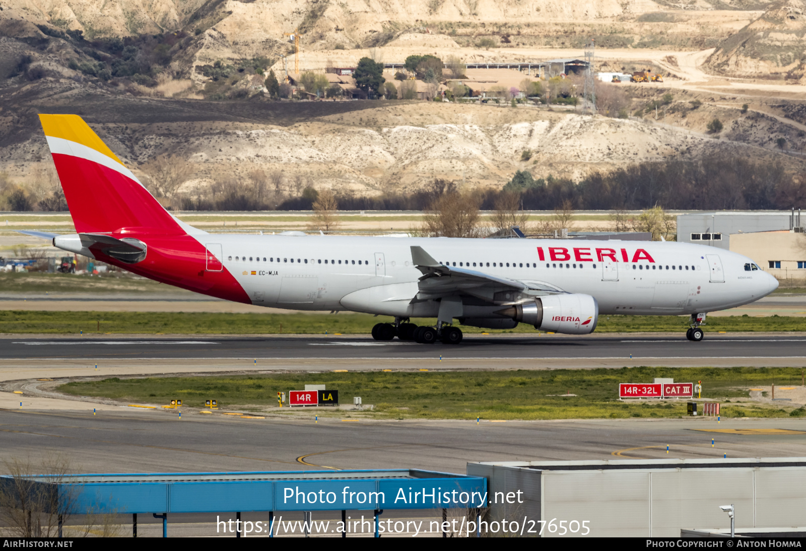 Aircraft Photo of EC-MJA | Airbus A330-202 | Iberia | AirHistory.net #276505