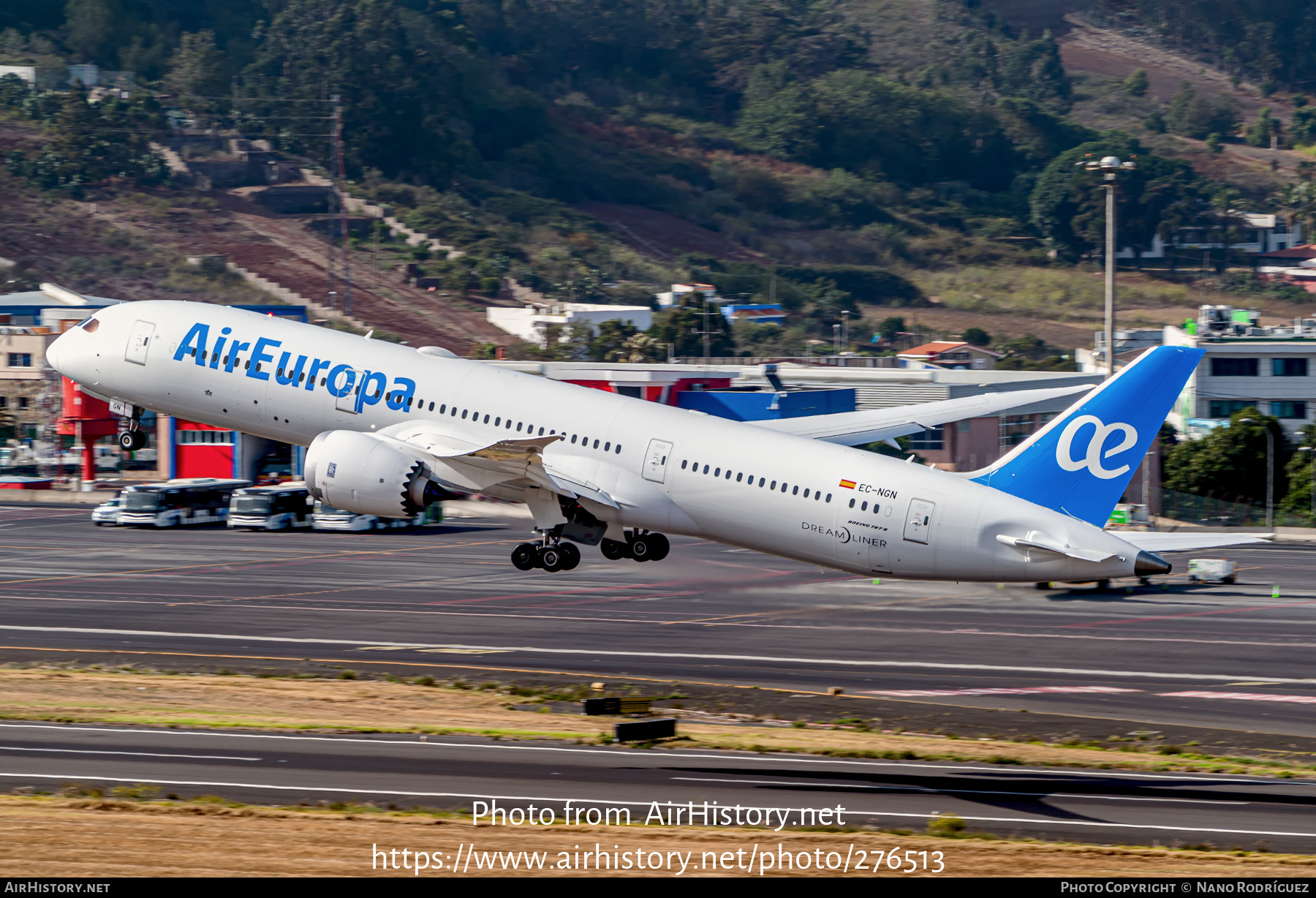 Aircraft Photo of EC-NGN | Boeing 787-9 Dreamliner | Air Europa | AirHistory.net #276513