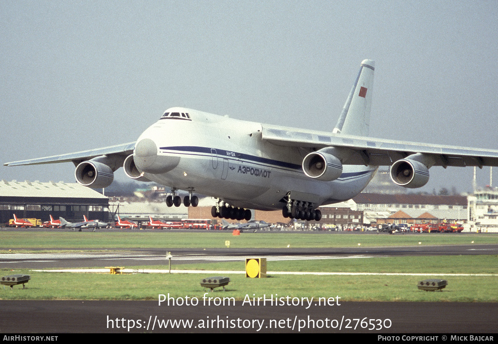 Aircraft Photo of CCCP-82007 | Antonov An-124-100 Ruslan | Aeroflot | AirHistory.net #276530