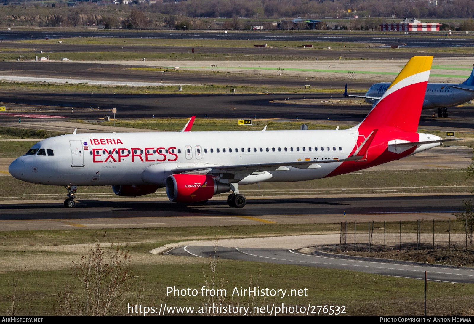 Aircraft Photo of EC-LYE | Airbus A320-216 | Iberia Express | AirHistory.net #276532