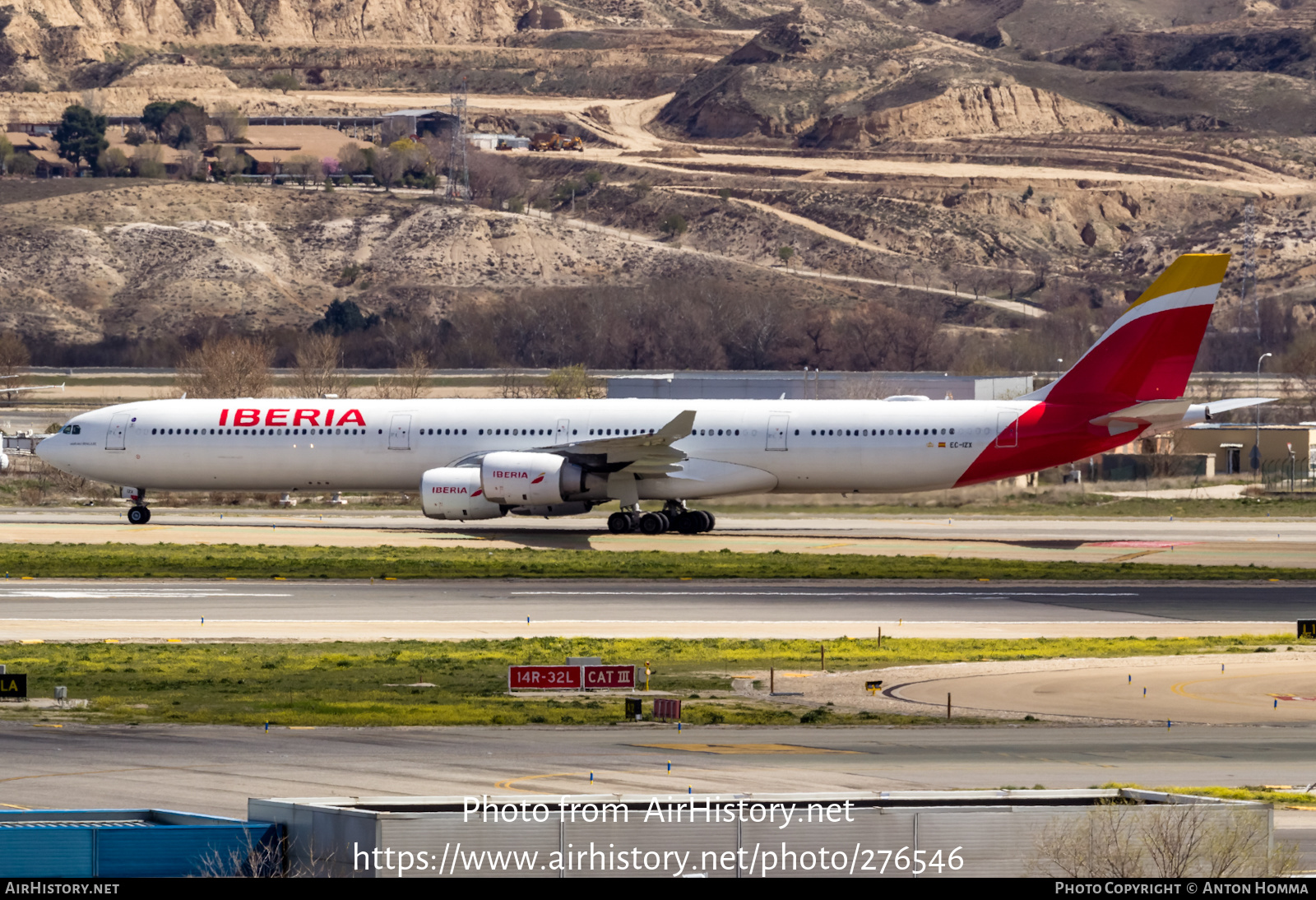 Aircraft Photo of EC-IZX | Airbus A340-642 | Iberia | AirHistory.net #276546