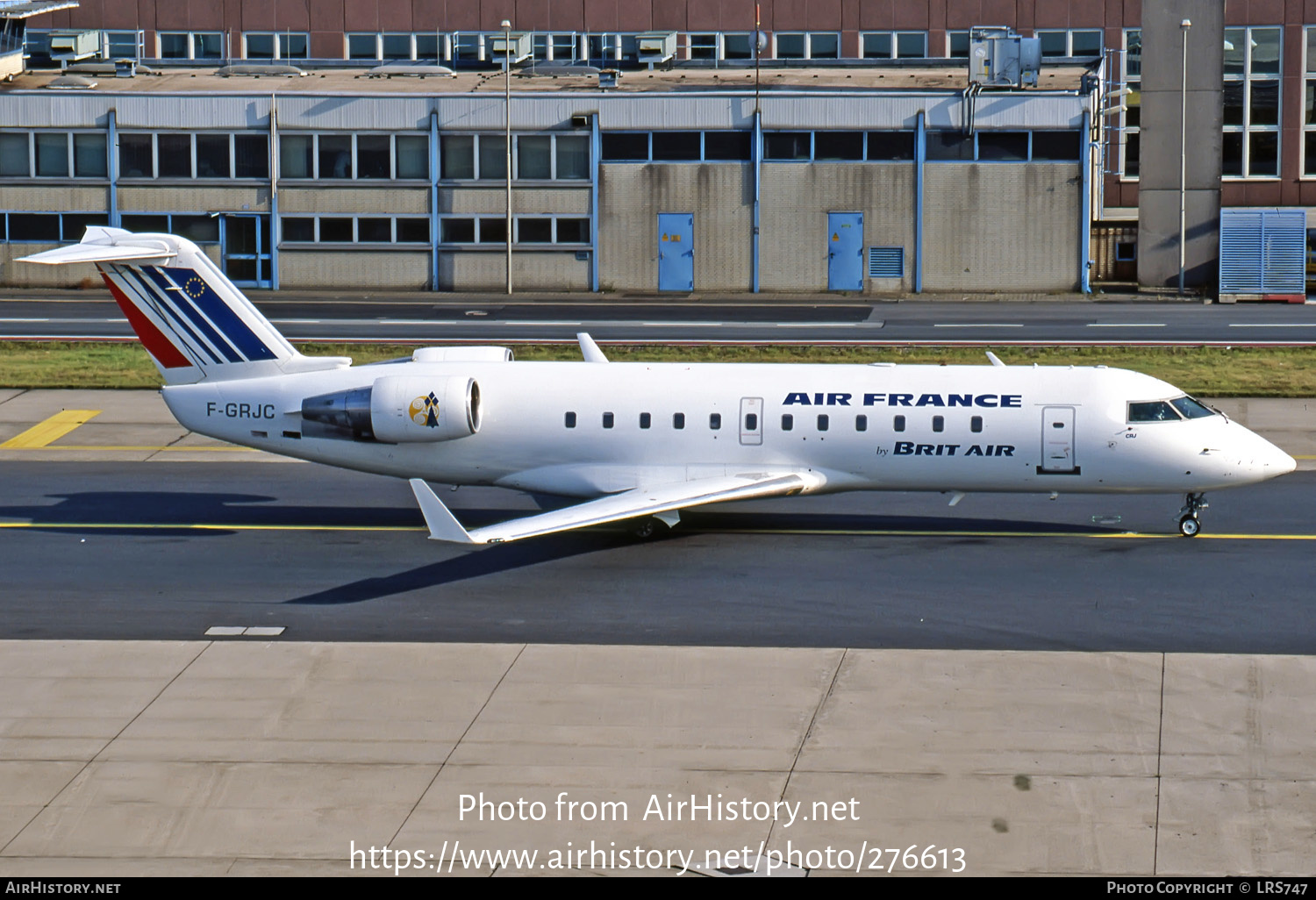 Aircraft Photo of F-GRJC | Canadair CRJ-100ER (CL-600-2B19) | Air France | AirHistory.net #276613