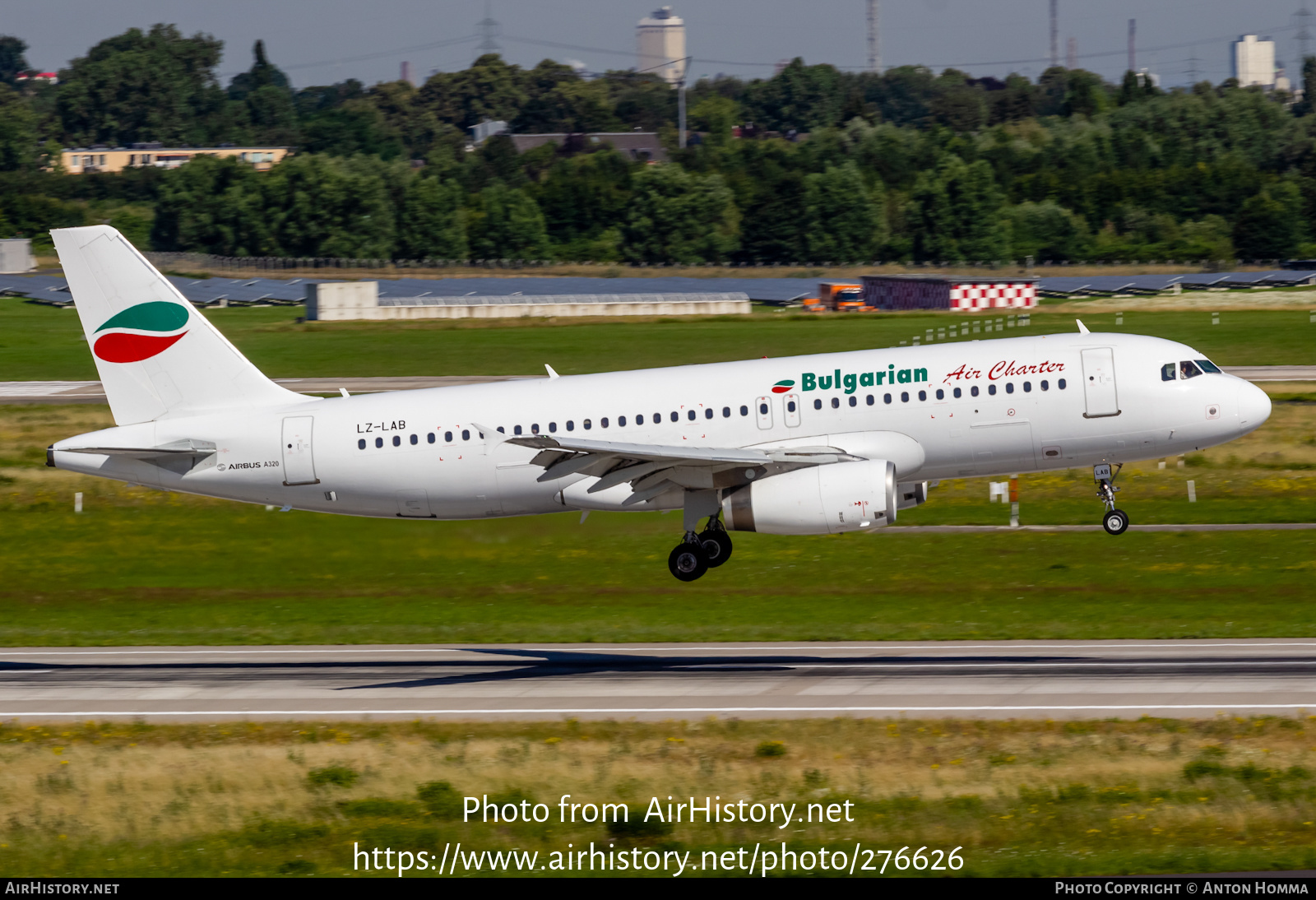 Aircraft Photo of LZ-LAB | Airbus A320-231 | Bulgarian Air Charter | AirHistory.net #276626