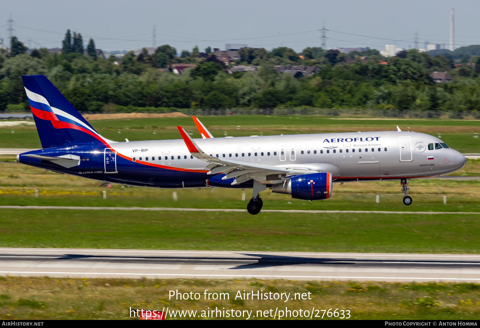 Aircraft Photo of VP-BIP | Airbus A320-214 | Aeroflot - Russian Airlines | AirHistory.net #276633