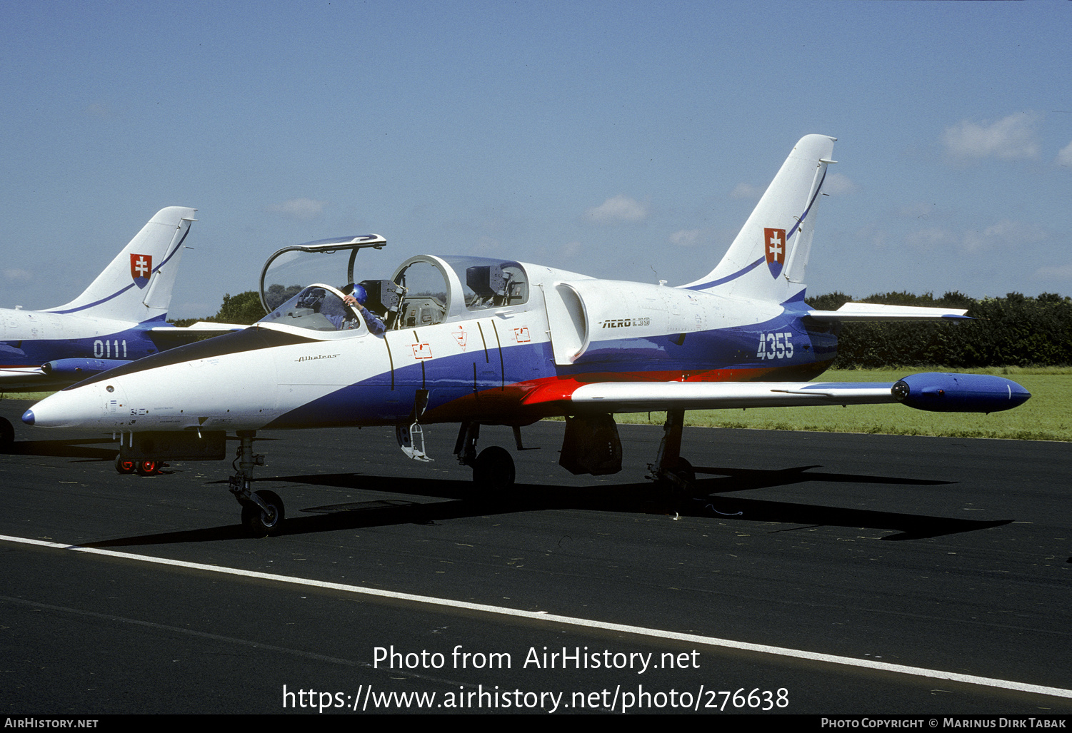 Aircraft Photo of 4355 | Aero L-39C Albatros | Slovakia - Air Force | AirHistory.net #276638