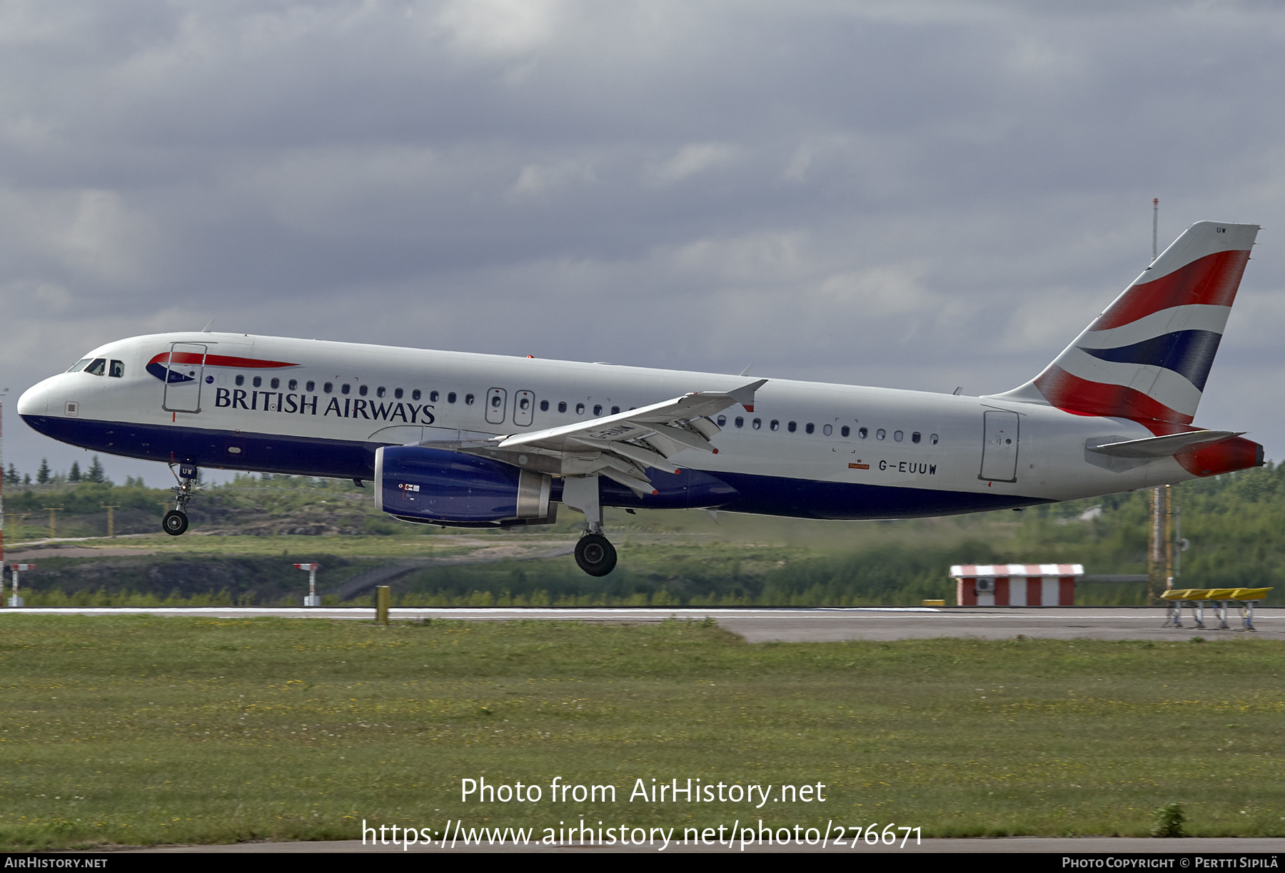 Aircraft Photo of G-EUUW | Airbus A320-232 | British Airways | AirHistory.net #276671