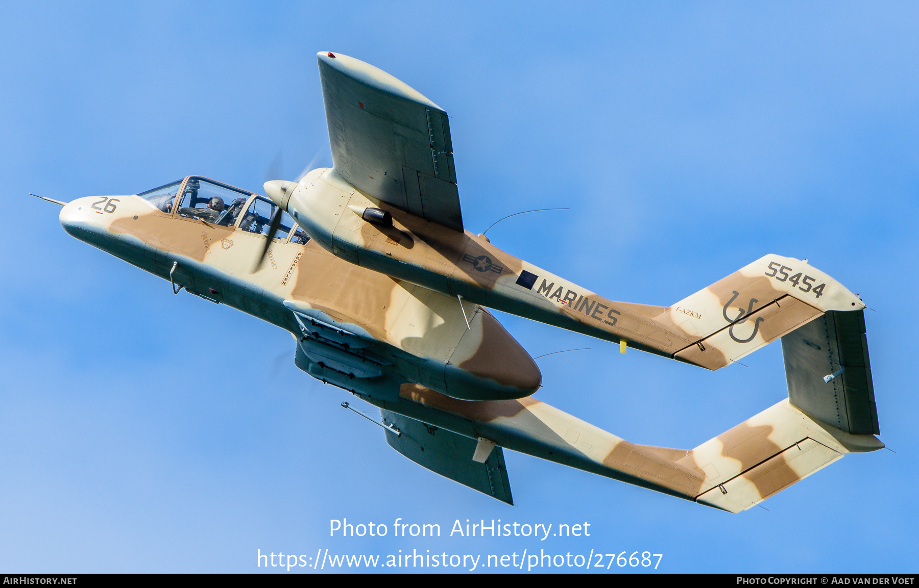 Aircraft Photo of F-AZKM / 55454 | North American Rockwell OV-10B Bronco | USA - Marines | AirHistory.net #276687