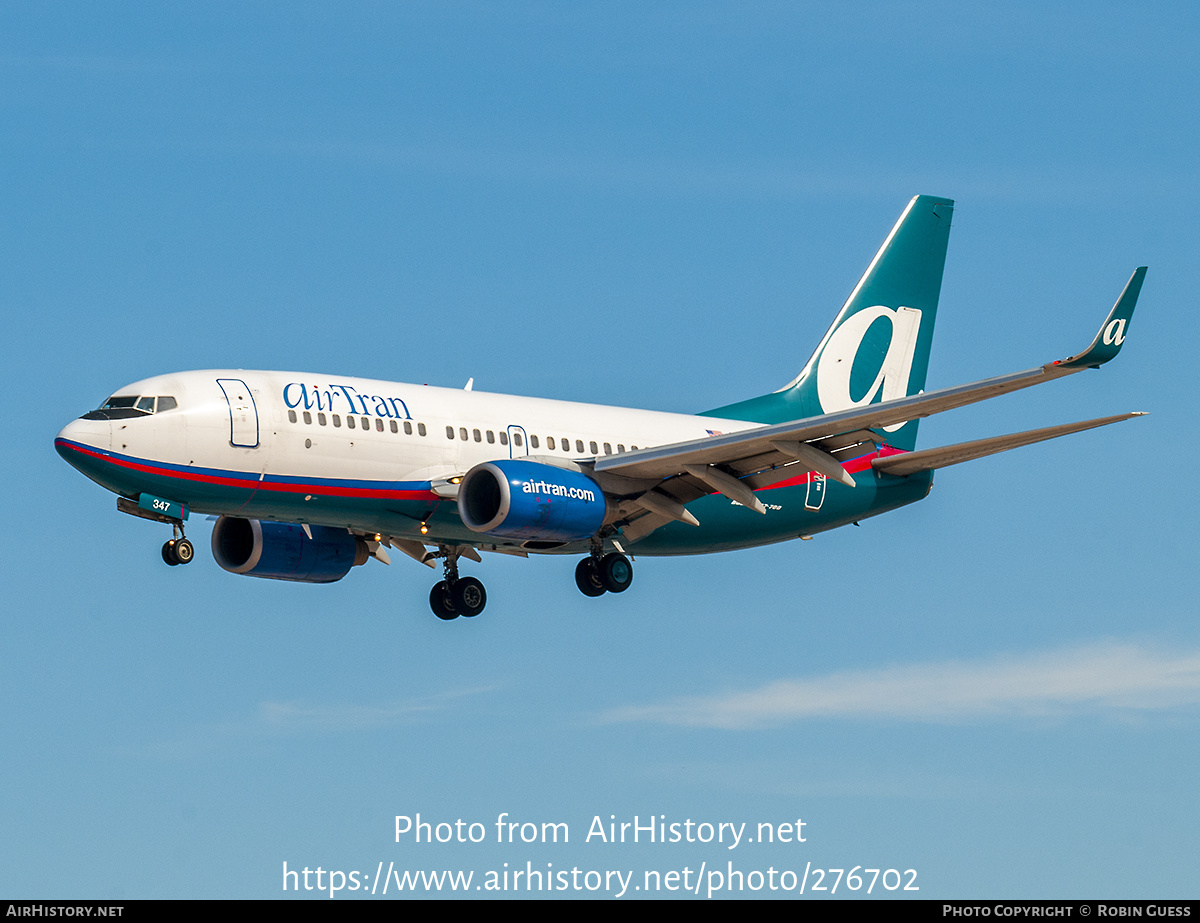 Aircraft Photo of N329AT | Boeing 737-7BD | AirTran | AirHistory.net #276702