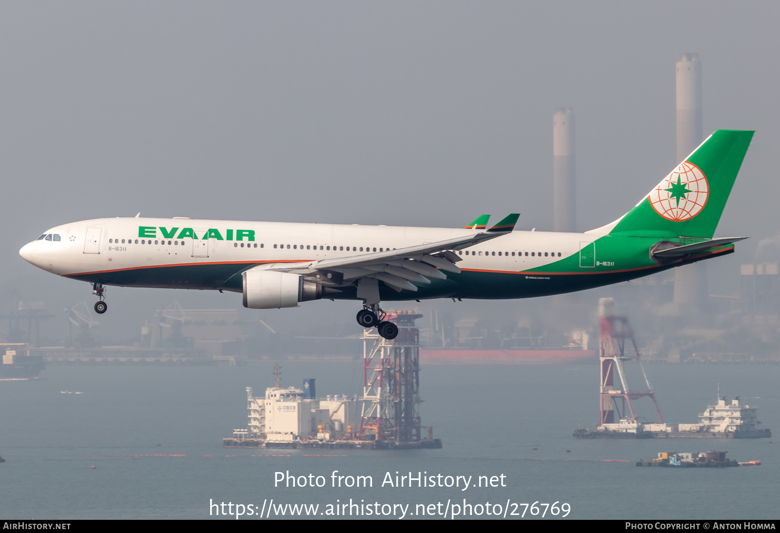 Aircraft Photo of B-16311 | Airbus A330-203 | EVA Air | AirHistory.net #276769