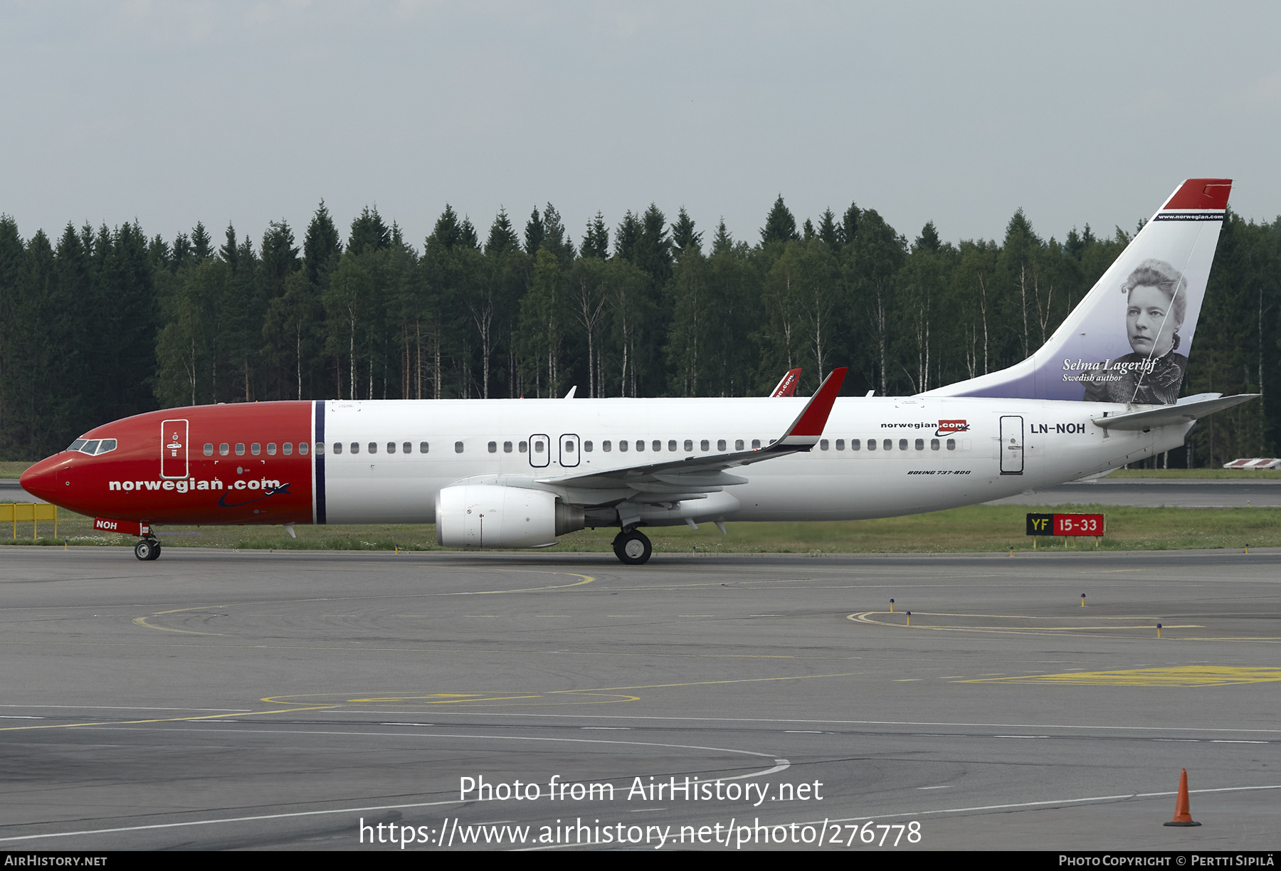 Aircraft Photo of LN-NOH | Boeing 737-86N | Norwegian | AirHistory.net #276778