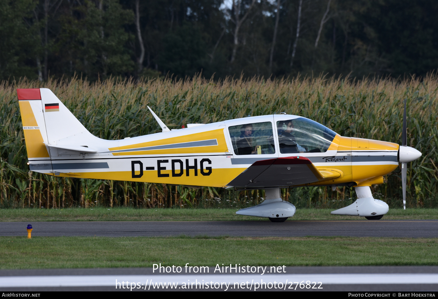 Aircraft Photo of D-EDHG | Robin DR-400-180 Regent | AirHistory.net #276822