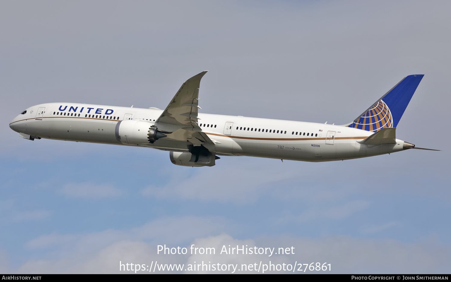 Aircraft Photo of N12006 | Boeing 787-10 Dreamliner | United Airlines | AirHistory.net #276861