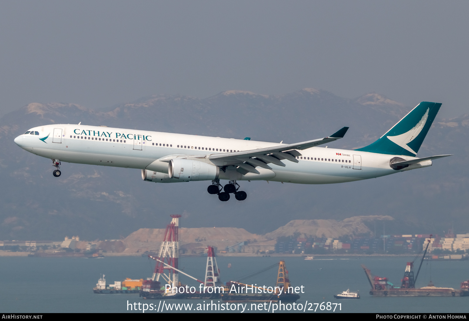 Aircraft Photo of B-HLH | Airbus A330-342 | Cathay Pacific Airways | AirHistory.net #276871