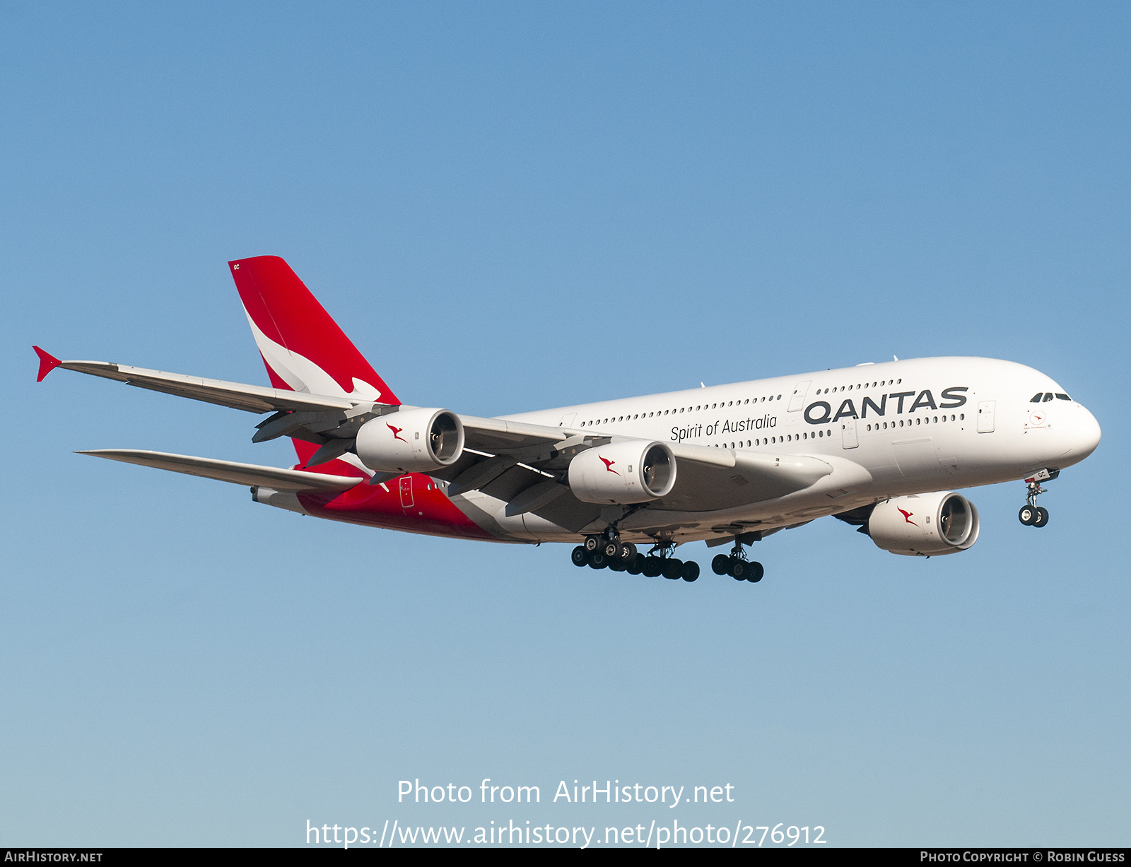 Aircraft Photo of VH-OQC | Airbus A380-842 | Qantas | AirHistory.net #276912