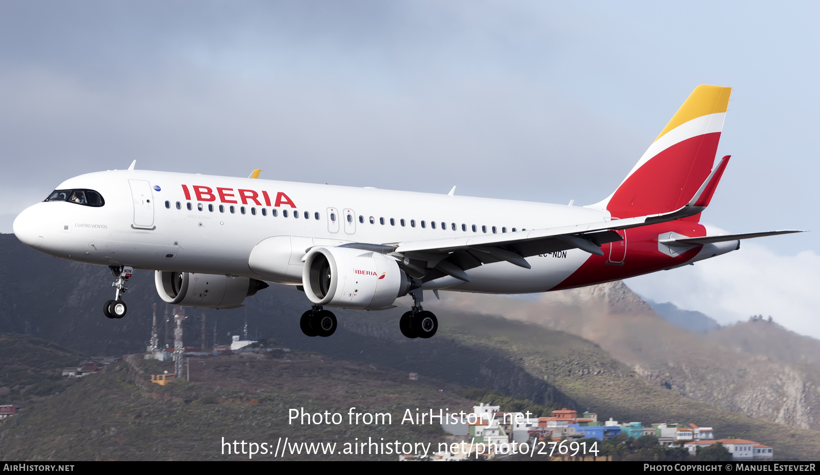 Aircraft Photo of EC-NDN | Airbus A320-251N | Iberia | AirHistory.net #276914