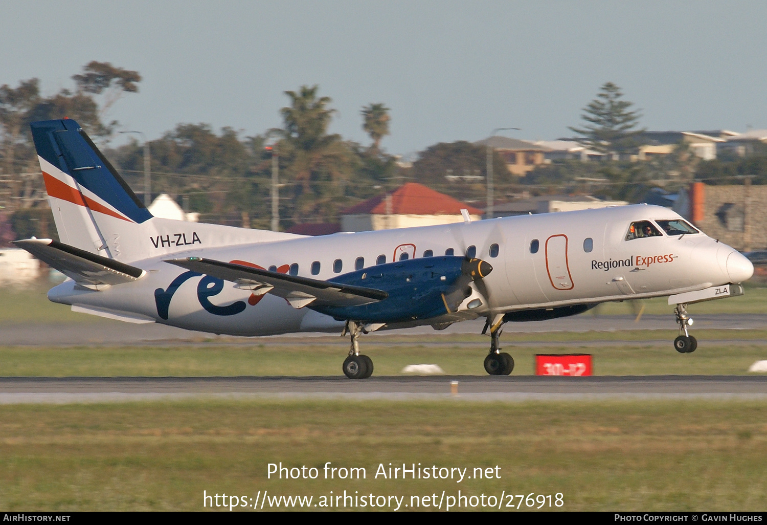 Aircraft Photo of VH-ZLA | Saab 340B | REX - Regional Express | AirHistory.net #276918