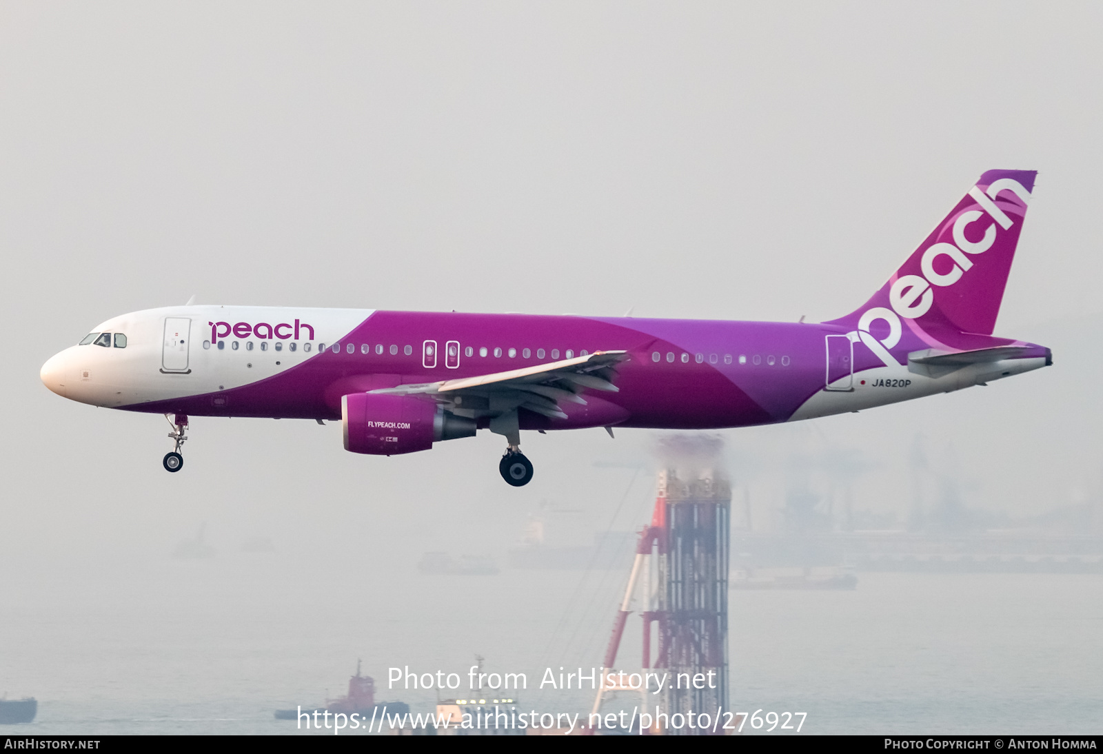 Aircraft Photo of JA820P | Airbus A320-214 | Peach Aviation | AirHistory.net #276927