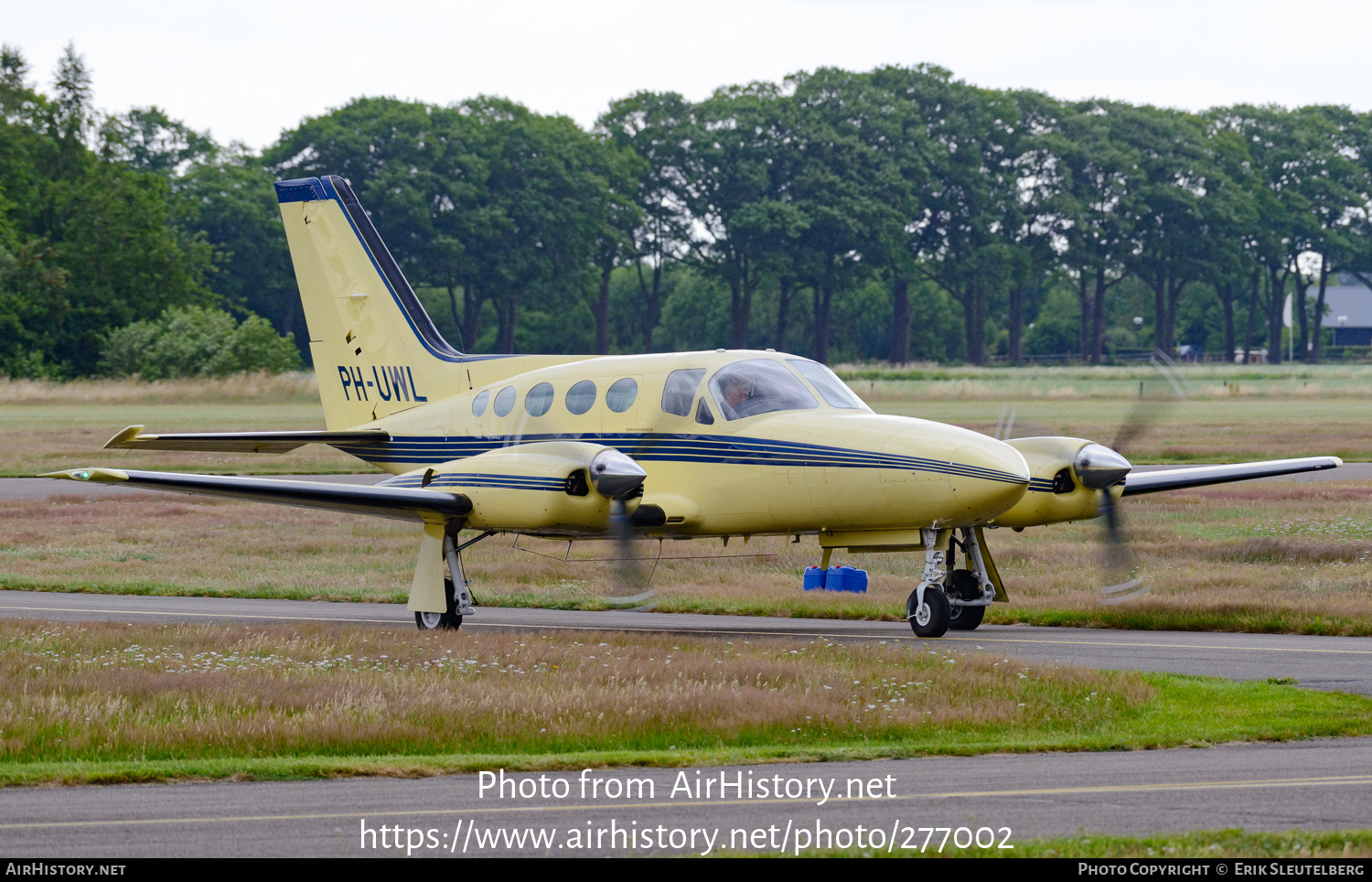 Aircraft Photo of PH-UWL | Cessna 421C Golden Eagle | AirHistory.net #277002