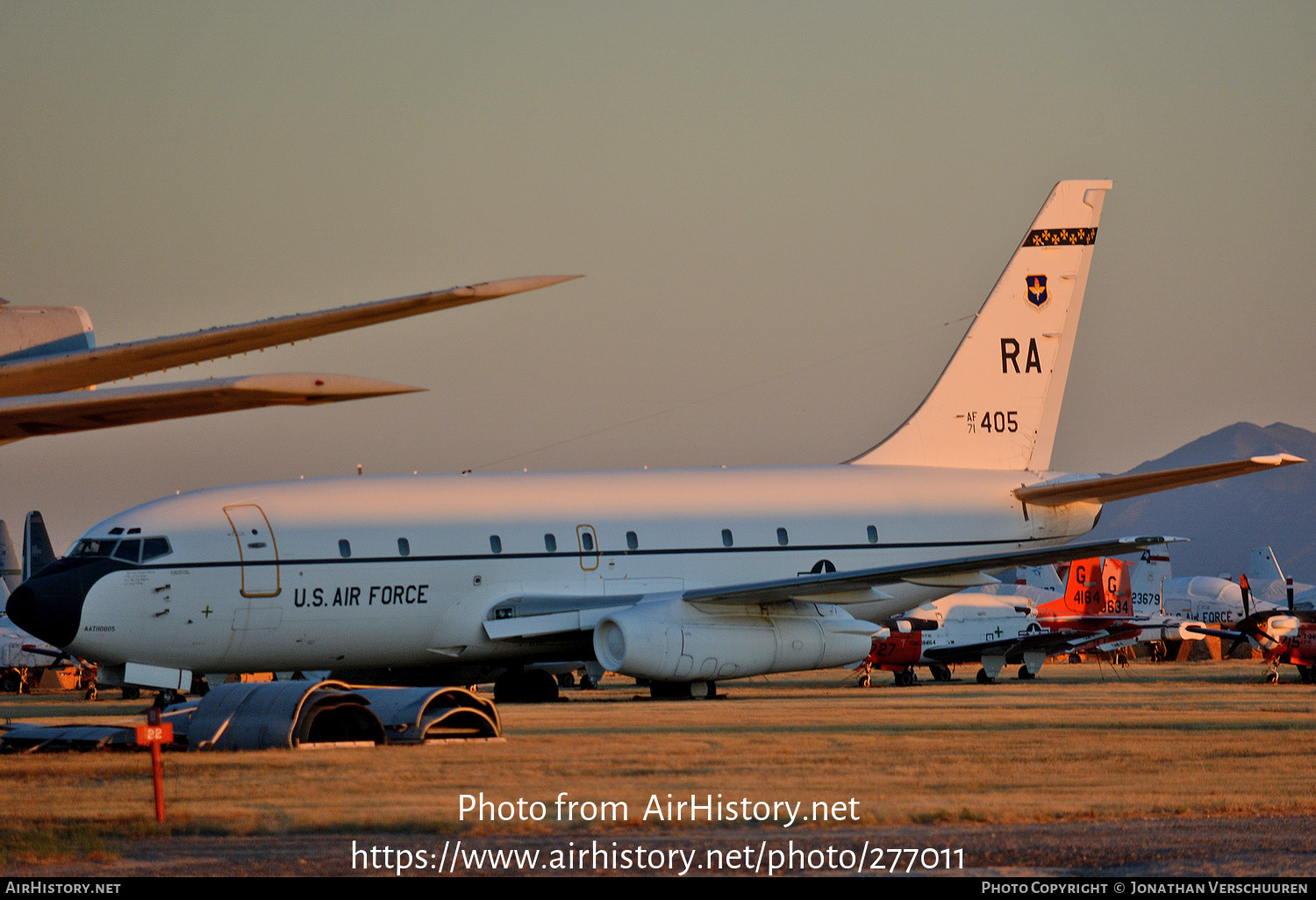 Aircraft Photo of 71-1405 / AF71-405 | Boeing CT-43A (737-253/Adv) | USA - Air Force | AirHistory.net #277011