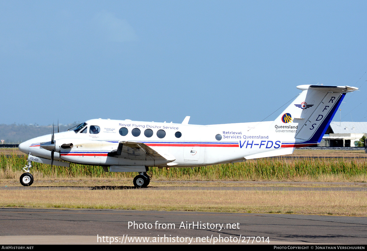 Aircraft Photo of VH-FDS | Hawker Beechcraft B200C King Air | Royal Flying Doctor Service - RFDS | AirHistory.net #277014