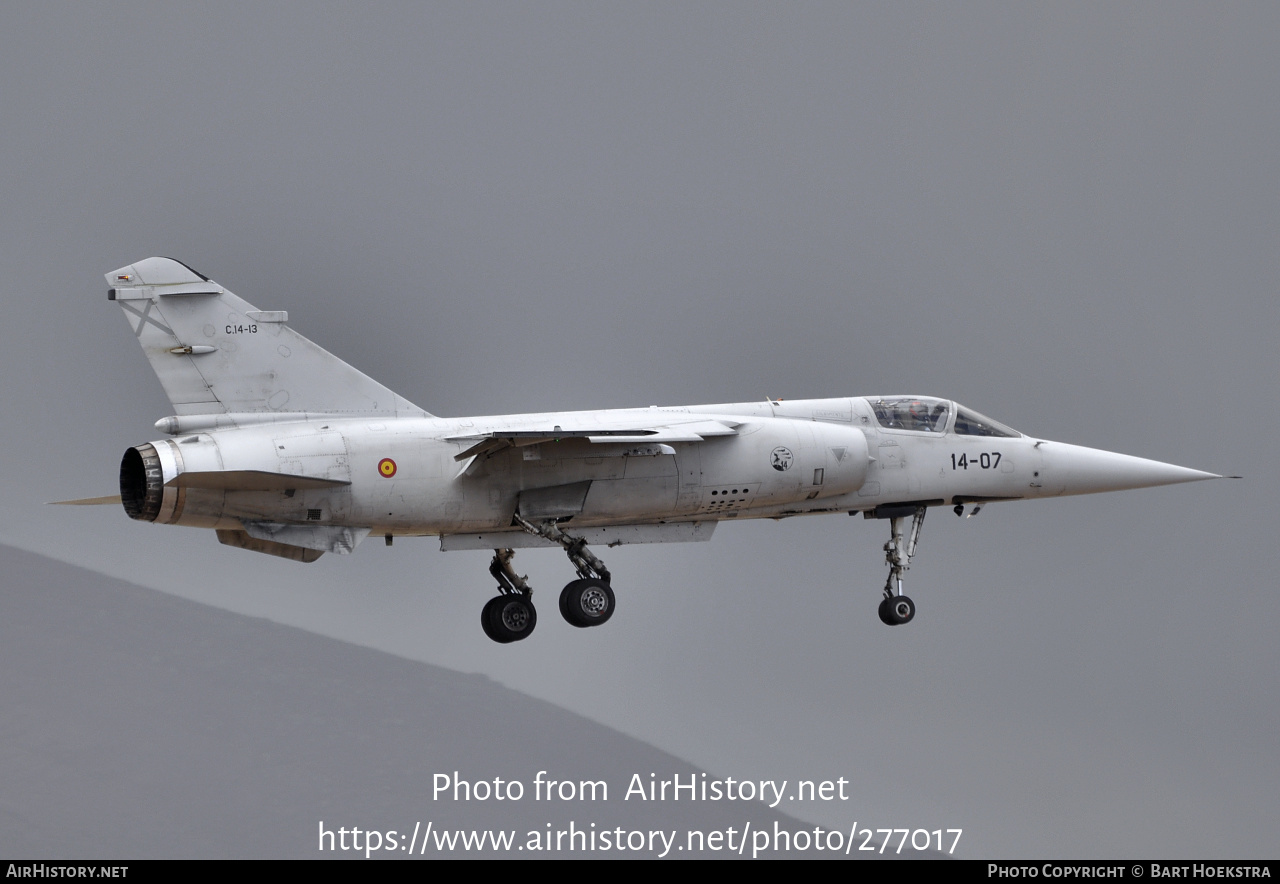 Aircraft Photo of C.14-13 | Dassault Mirage F1M | Spain - Air Force | AirHistory.net #277017