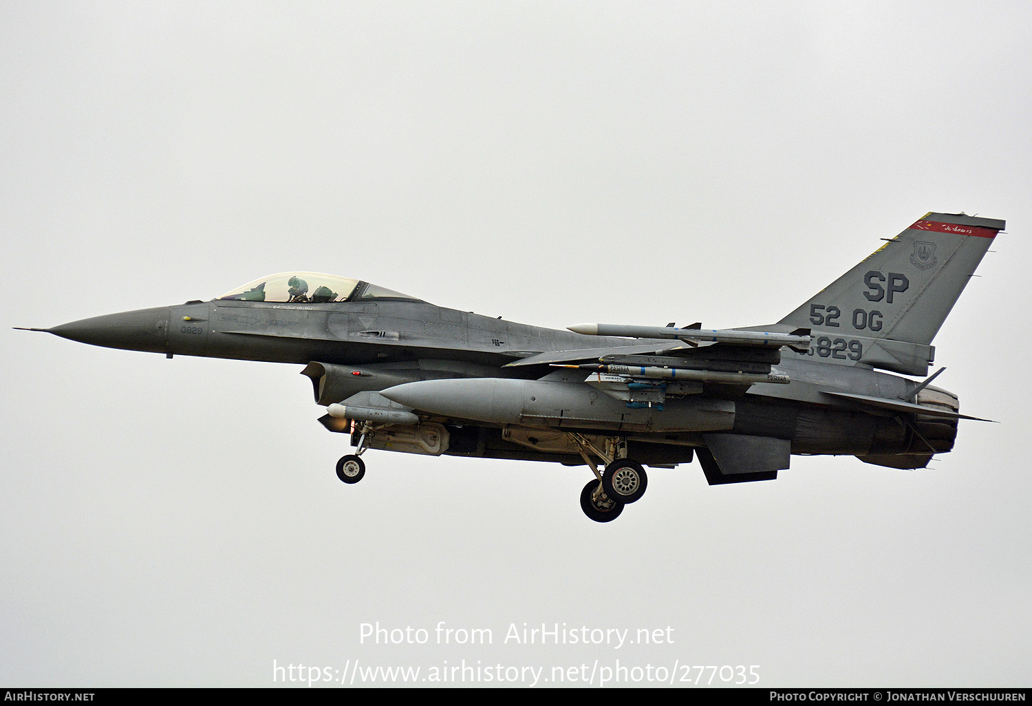 Aircraft Photo of 90-0829 / AF90-829 | General Dynamics F-16CM Fighting Falcon | USA - Air Force | AirHistory.net #277035