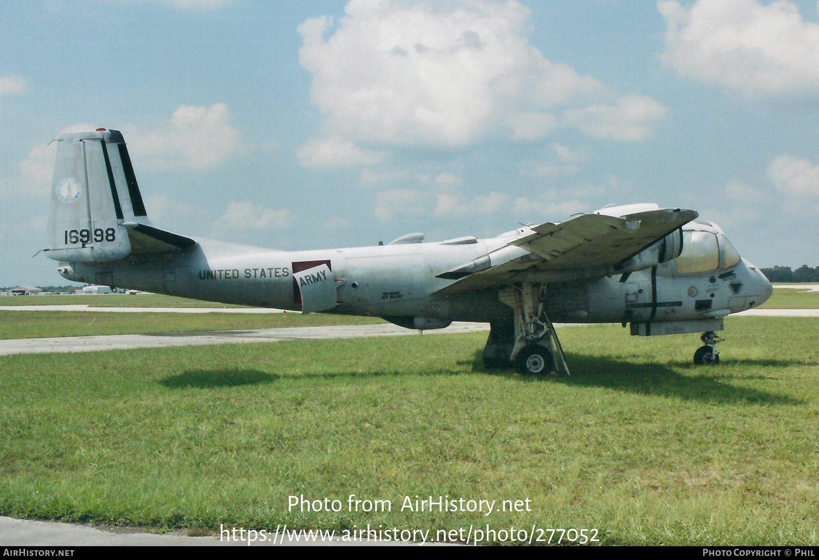 Aircraft Photo of 69-16998 / 16998 | Grumman OV-1D Mohawk | USA - Army | AirHistory.net #277052