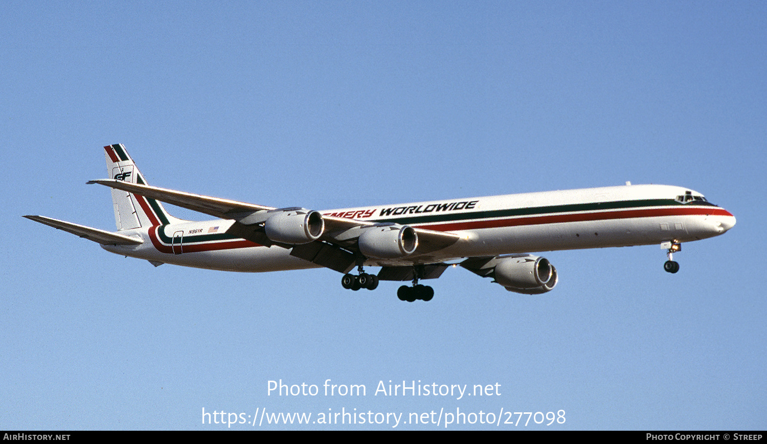 Aircraft Photo of N961R | McDonnell Douglas DC-8-73(F) | Emery Worldwide | AirHistory.net #277098