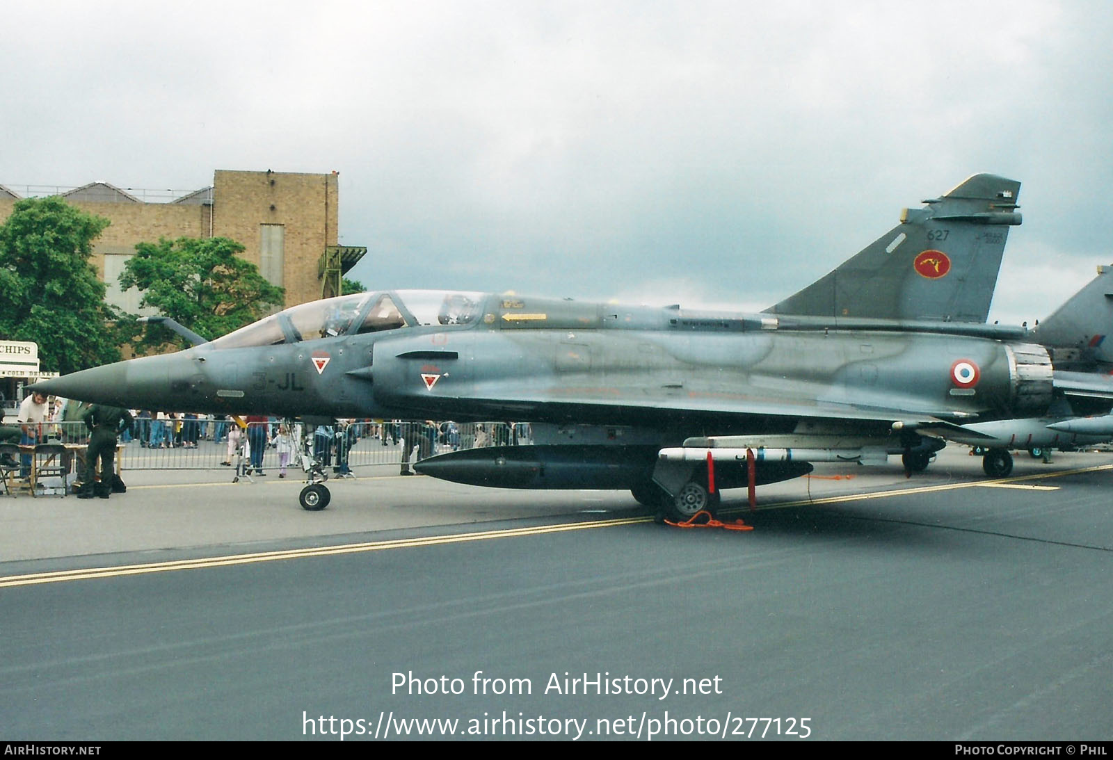 Aircraft Photo of 627 | Dassault Mirage 2000D | France - Air Force | AirHistory.net #277125