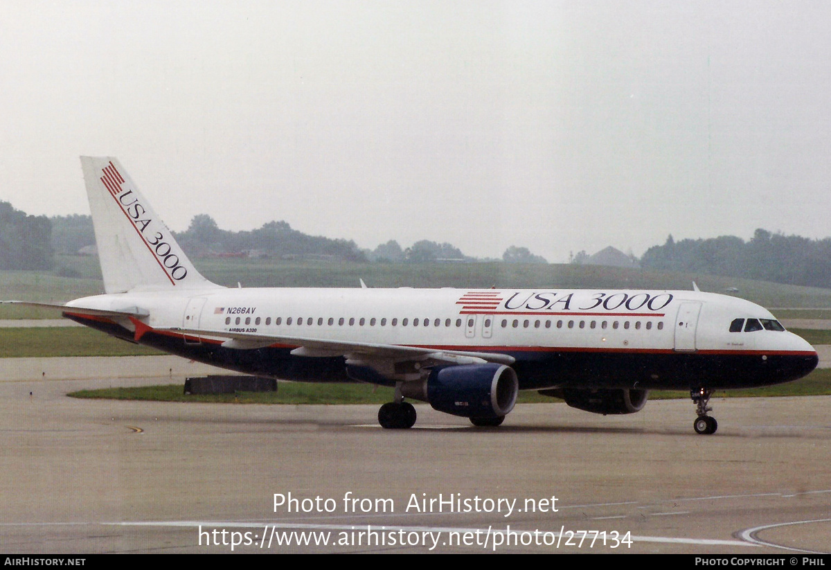 Aircraft Photo of N266AV | Airbus A320-214 | USA 3000 Airlines | AirHistory.net #277134