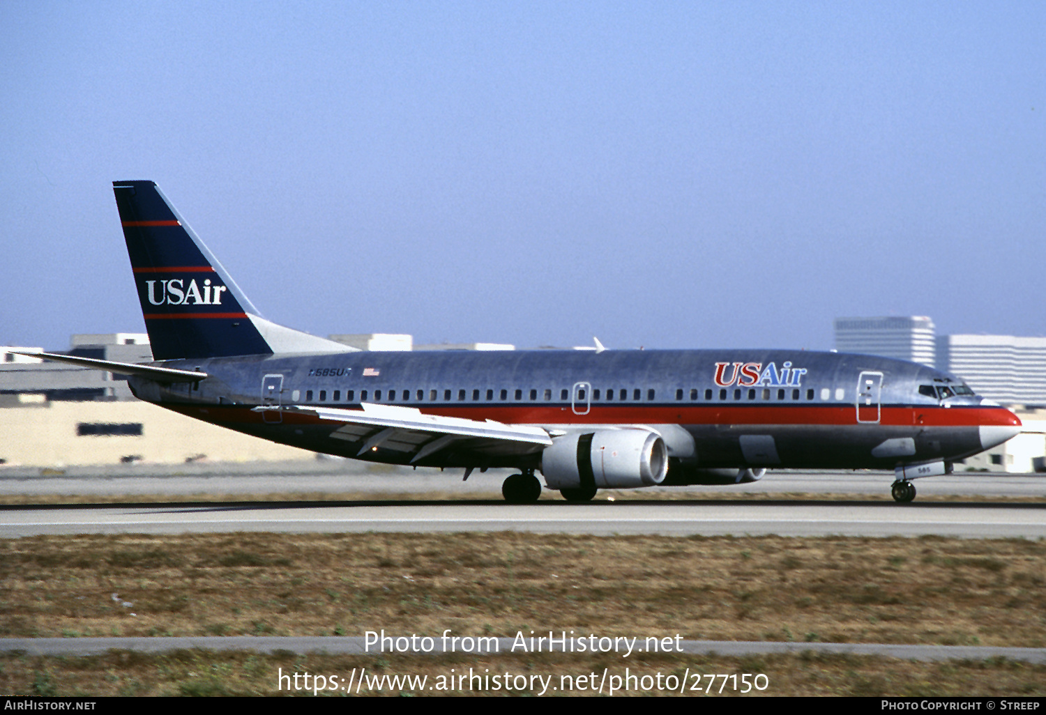 Aircraft Photo of N585US | Boeing 737-301 | USAir | AirHistory.net #277150