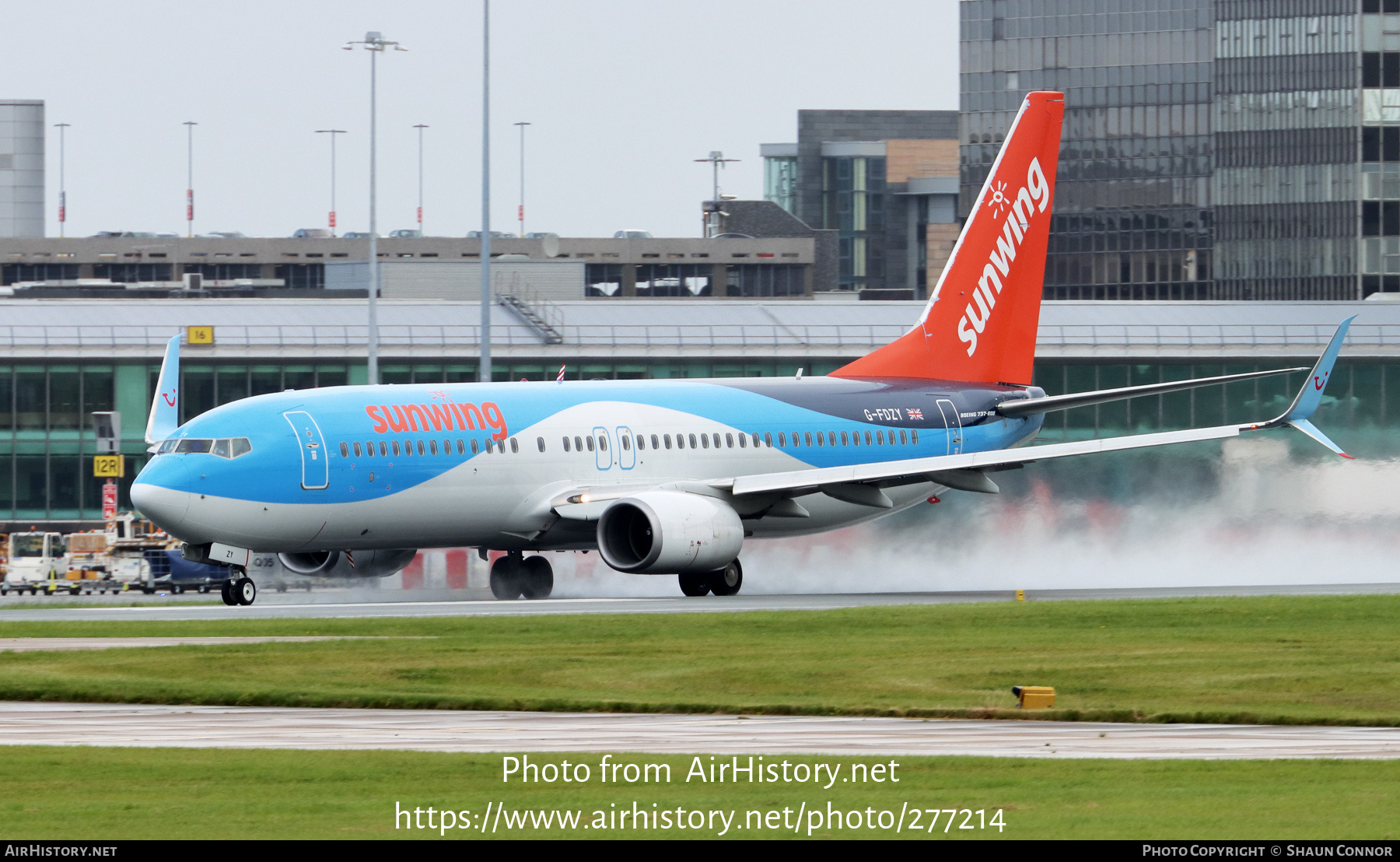 Aircraft Photo of G-FDZY | Boeing 737-8K5 | Sunwing Airlines | AirHistory.net #277214