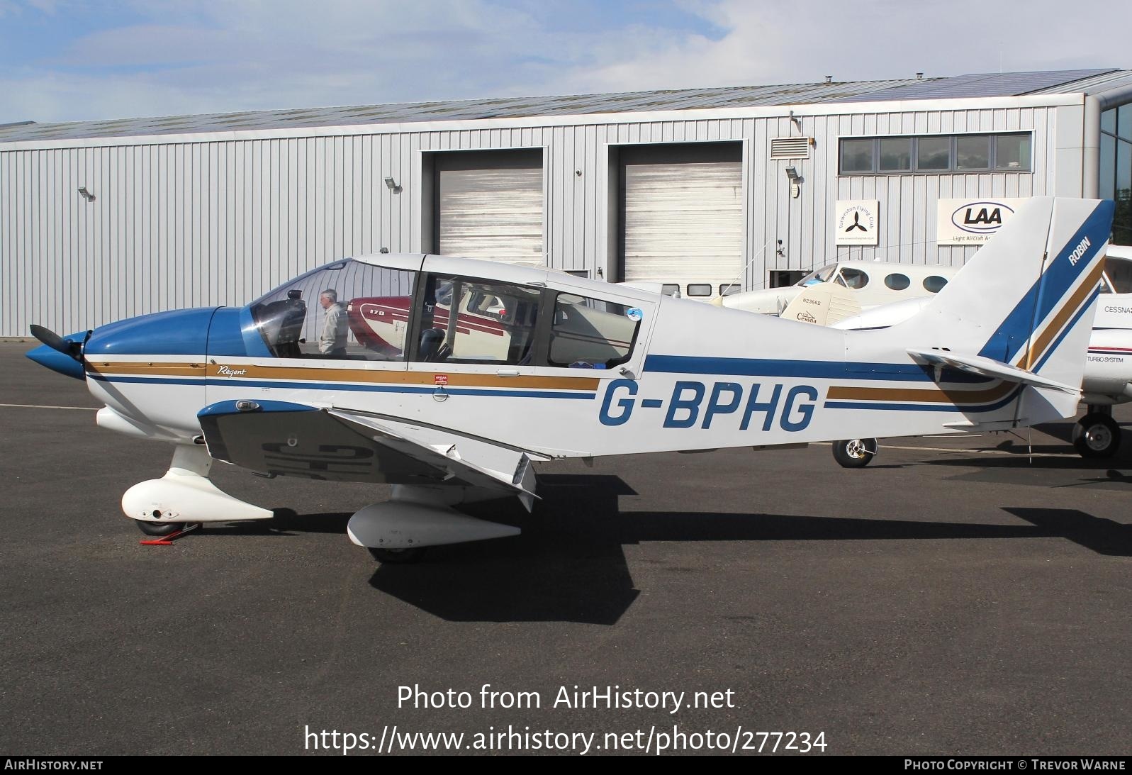 Aircraft Photo of G-BPHG | Robin DR-400-180 Regent | AirHistory.net #277234