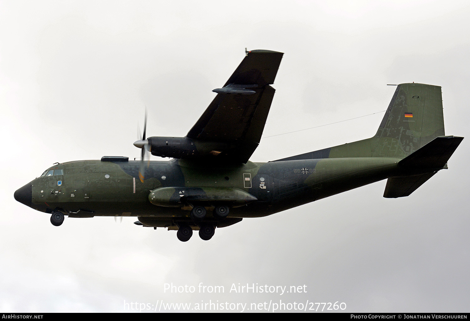 Aircraft Photo of 5088 | Transall C-160D | Germany - Air Force | AirHistory.net #277260