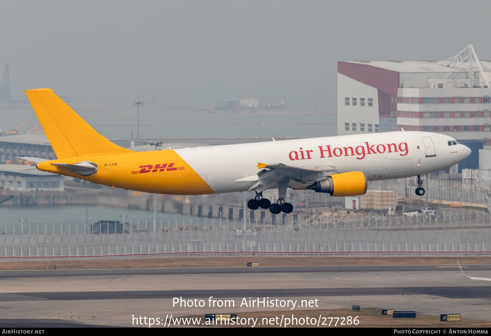 Aircraft Photo of B-LDB | Airbus A300F4-605R | Air Hong Kong | AirHistory.net #277286