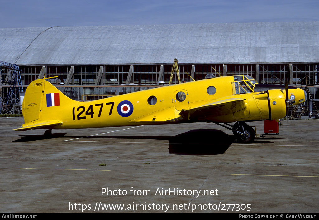 Aircraft Photo of C-FHQZ | Avro 652A Anson V | Canada - Air Force | AirHistory.net #277305