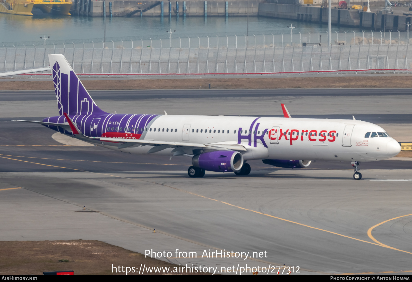 Aircraft Photo of B-LEC | Airbus A321-231 | HK Express - Hong Kong Express | AirHistory.net #277312