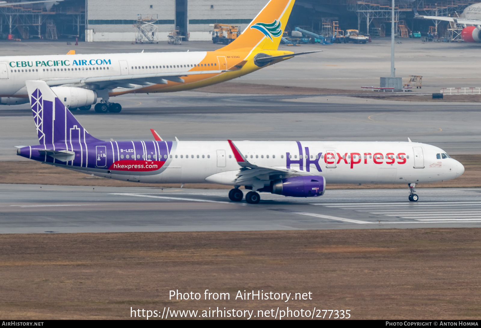 Aircraft Photo Of B-LED | Airbus A321-231 | HK Express - Hong Kong ...