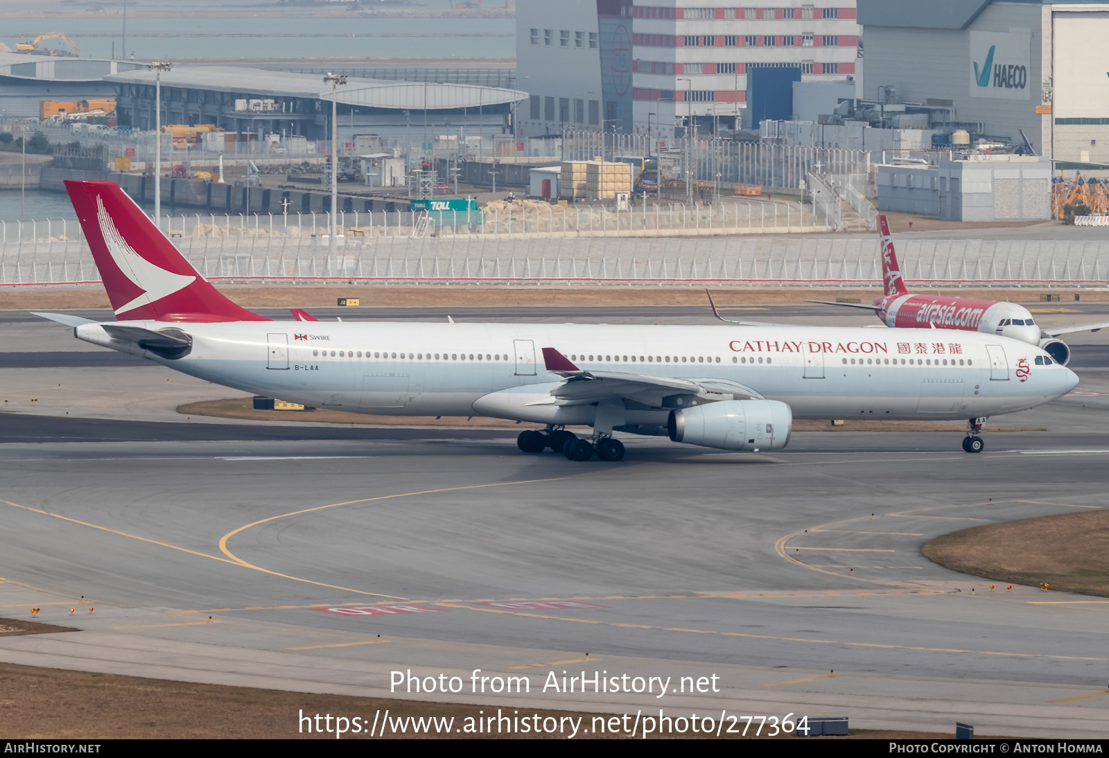 Aircraft Photo of B-LAA | Airbus A330-342 | Cathay Dragon Airways | AirHistory.net #277364