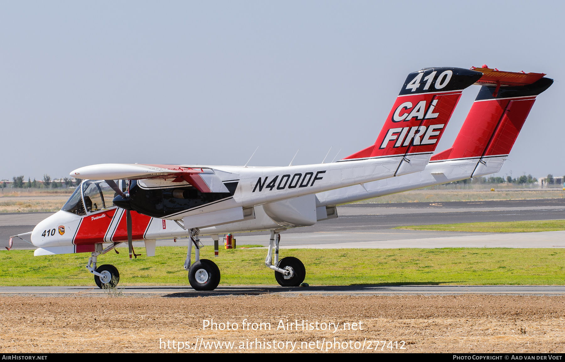 Aircraft Photo of N400DF | North American Rockwell OV-10A Bronco | Cal Fire - California Department of Forestry & Fire Protection | AirHistory.net #277412